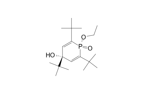 4-Phosphorinol, 2,4,6-tris(1,1-dimethylethyl)-1-ethoxy-1,4-dihydro-, 1-oxide, cis-