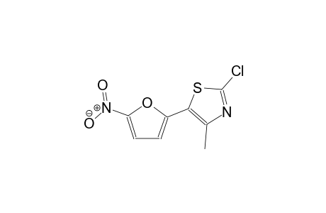 2-chloro-4-methyl-5-(5-nitro-2-furyl)-1,3-thiazole