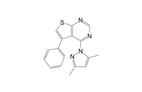 thieno[2,3-d]pyrimidine, 4-(3,5-dimethyl-1H-pyrazol-1-yl)-5-phenyl-