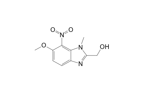 6-Methoxy-1-methyl-7-nitro-benzimidazole-2-methanol