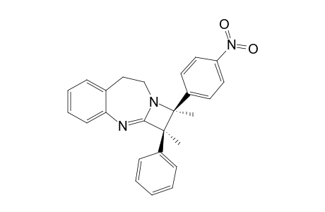 (1S,2R)-1,2-Dimethyl-1-(4-nitrophenyl)-2-phenyl-1,2,8,9-tetrahydroazeto[2,1-b][1,3]benzodiazepine