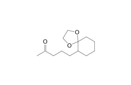 6-(4-Oxopentyl)-1,4-dioxaspiro[4.5]decane
