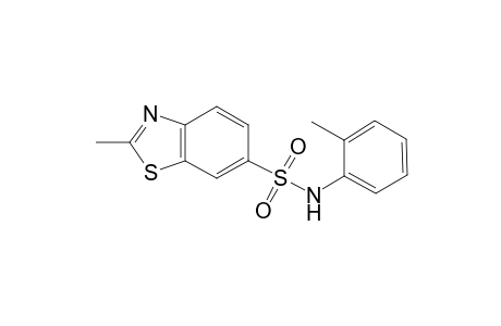 2-Methyl-benzothiazole-6-sulfonic acid o-tolylamide