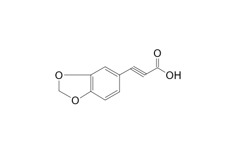 3-(1,3-benzodioxol-5-yl)-2-propynoic acid