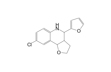 (3aS,4S,9bS)-8-chloro-4-(2-furyl)-2,3,3a,4,5,9b-hexahydrofuro[3,2-c]quinoline