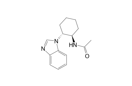 trans-N-(2-benzoimidazol-1-ylcyclohexyl)acetamide