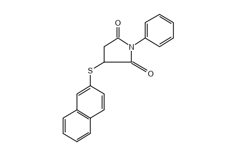 2-[(2-naphthyl)thio]-N-phenylsuccinimide