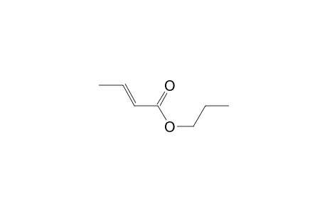 2-Butenoic acid, propyl ester