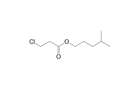 3-Chloropropionic acid, 4-methylpentyl ester