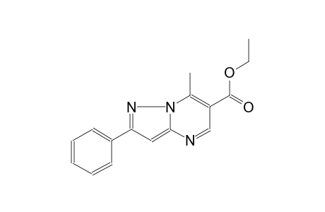 7-methyl-2-phenylpyrazolo[1,5-a]pyrimidine-6-carboxylic acid, ethyl ester