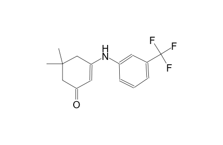 5,5-Dimethyl-3-[3-(trifluoromethyl)anilino]-2-cyclohexen-1-one