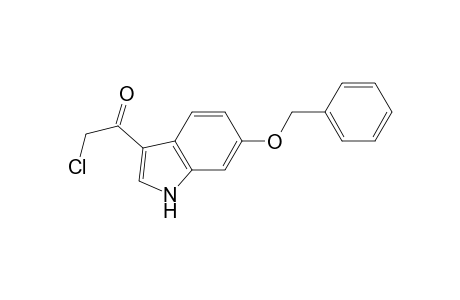 1-(6-benzoxy-1H-indol-3-yl)-2-chloro-ethanone