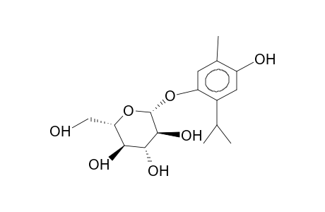 THYMOHYDROQUINONE-4-O-GLUCOPYRANOSIDE