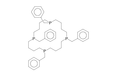 1,6,11,16-Tetraphosphacycloeicosane, tetra-p-benzyl-