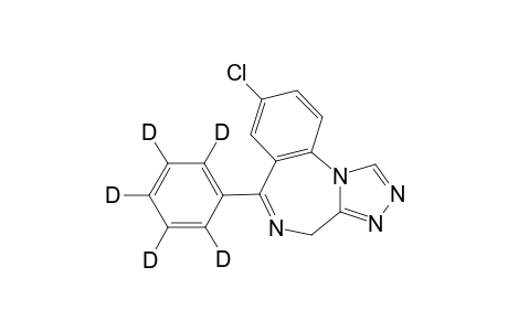 8-Chloro-6-(phenyl-d5)-4H-benzo[f][1,2,4]triazolo[4,3-a][1,4]diazepine