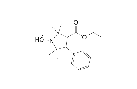 4-Phenyl-3-ethoxycarbonyl-2,2,5,5-tetramethyl-2H-pyrrolidin-1-yloxyl radical