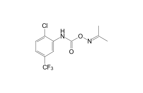 acetone, O-[(6-chloro-alpha,alpha,alpha-trifluoro-m-tolyl)carbamoyl]oxime