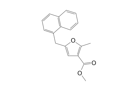 Methyl 2-Methyl-5-(naphthalen-1-ylmethyl)furan-3-carboxylate