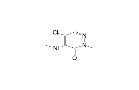 5-Chloro-2-methyl-4-methylamino-2H-pyridazin-3-one