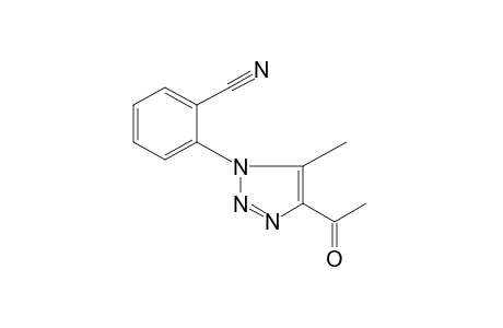 o-(4-acetyl-5-methyl-1H-1,2,3-triazole-1-yl)benzonitrile