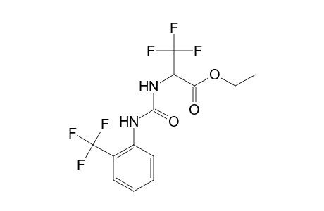 3,3,3-trifluoro-2-[[2-(trifluoromethyl)phenyl]carbamoylamino]propionic acid ethyl ester