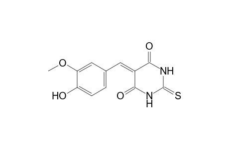2-thio-5-vanillylidenebarbituric acid