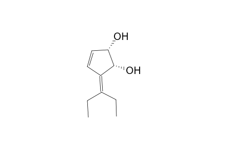 (1R,2S)-5-(1'-Ethylpropylidene)-3-cyclopentene-1,2-diol