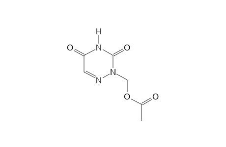 2-(hydroxymethyl)-as-triazine-3,5(2H,4H)-dione, acetate