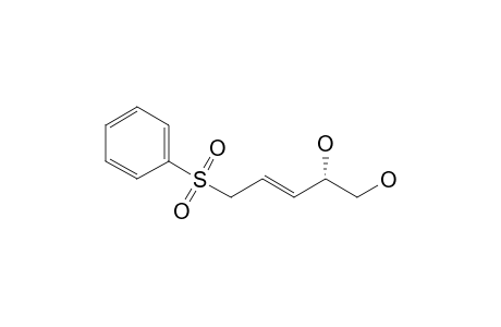 (-)-(2S)-5-benzenesulfonylpent-3-ene-1,2-diol