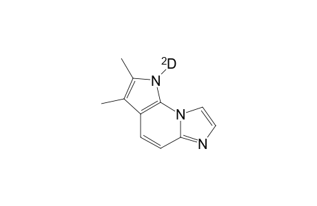N-Deutero-2, 3-dimethyl-1H-imidazo(1, 2-a) pyrrolo(3, 2-e) pyridine