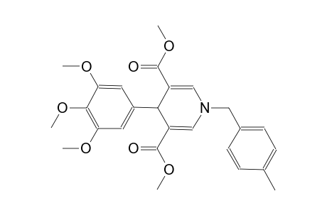 3,5-pyridinedicarboxylic acid, 1,4-dihydro-1-[(4-methylphenyl)methyl]-4-(3,4,5-trimethoxyphenyl)-, dimethyl ester