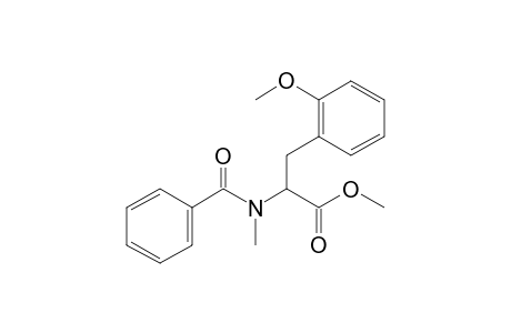 2-[Benzoyl(methyl)amino]-3-(2-methoxyphenyl)propanoic acid, o-methyl