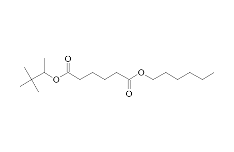 Adipic acid, 3,3-dimethylbut-2-yl hexyl ester