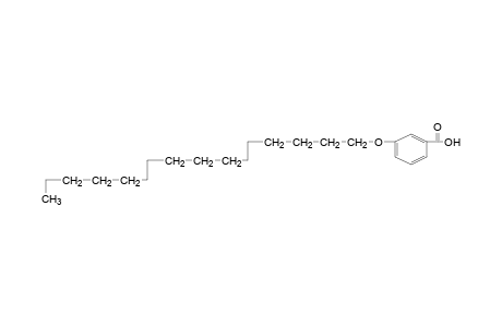 m-(hexadecyloxy)benzoic acid