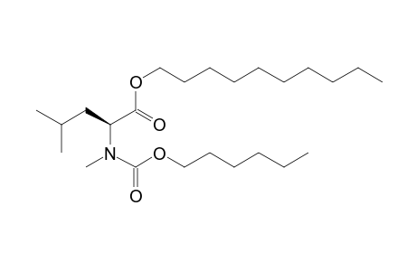 L-Leucine, N-methyl-N-(hexyloxycarbonyl)-, decyl ester