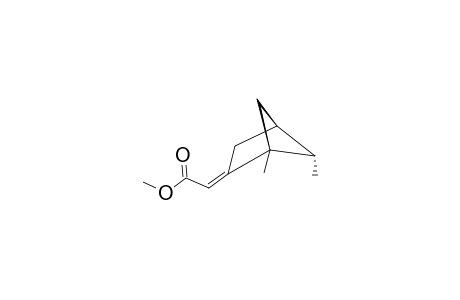 ENDO-E-2-(METHOXYCARBONYLMETHYLEN)-1,5-DIMETHYLBICYCLO-[2.1.1]-HEXAN