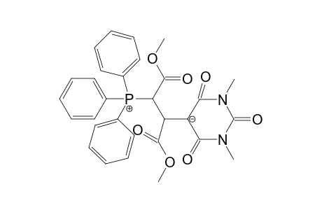 Dimethyl 2-(1,3-dimethylbarbituric acid-5-yl-5-ylid)-3-triphenylphosphoniobutane-1,4-dioate