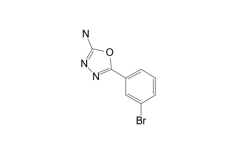 5-(3-Bromophenyl)-1,3,4-oxadiazol-2-ylamine