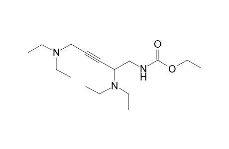 ethyl 2,5-bis(diethylamino)-3-pentynylcarbamate