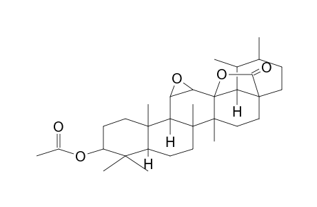 URSAN-28-OIC ACID, 3-(ACETYLOXY)-11,12-EPOXY-13-HYDROXY-GAMMA-LACTONE-