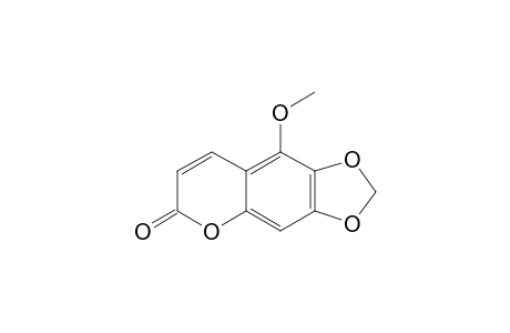 5-METHOXY-6,7-METHYLENEDIOXY-COUMARIN