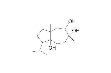 3A,6,7-AZULENETRIOL, OCTAHYDRO-6,8A-DIMETHYL-3-(1-METHYLETHYL)-