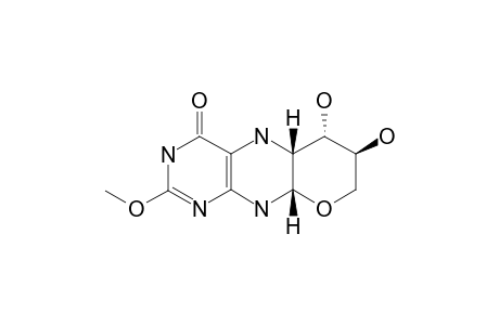 3S,4S,4AR,10AS-3,4,4A,5,6,7,10,10A-OCTAHYDRO-3,4-DIHYDROXY-8-METHOXY-2H-PYRANO-[3,2-G]-PTERIDIN-6(7H)-ONE