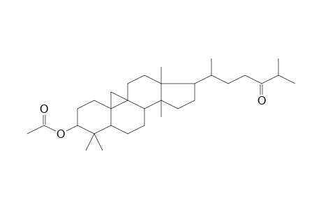 9,19-Cyclolanostan-24-one, 3-(acetyloxy)-, (3.beta.)-