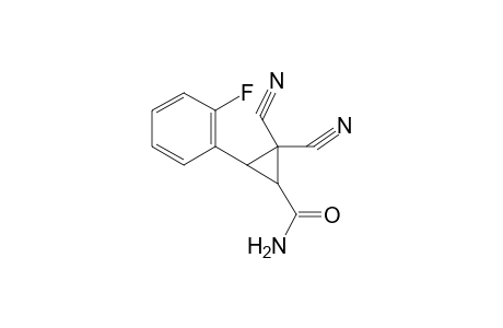 Cyclopropanecarboxamide, 2,2-dicyano-3-(2-fluorophenyl)-