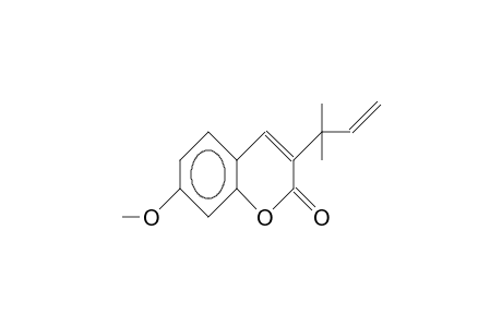 3-(1,1-Dimethyl-allyl)-7-methoxy-coumarin