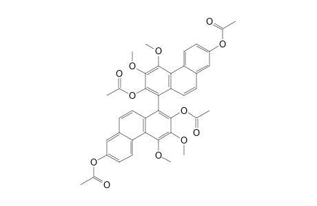 2,2',7,7'-TETRAACETOXY-3,3',4,4'-TETRAMETHOXY-1,1'-BIPHENANTHRYL