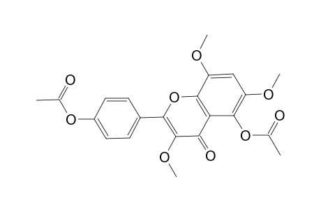 2-[4-(Acetyloxy)phenyl]-3,6,8-trimethoxy-4-oxo-4H-chromen-5-yl acetate