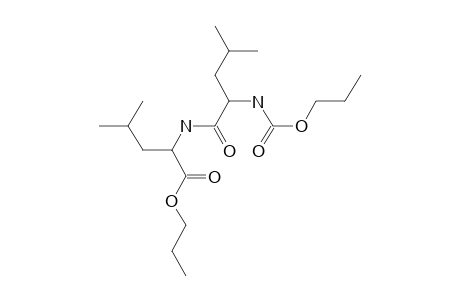 L-leu-L-leu, N-(N-Propyloxycarbonyl)-, N-propyl ester