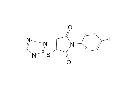 1-(4-Iodo-phenyl)-3-(4H-[1,2,4]triazol-3-ylsulfanyl)-pyrrolidine-2,5-dione